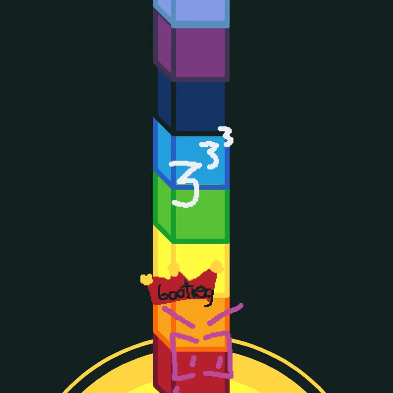 animation test #powersof3 by @tevwithatincan