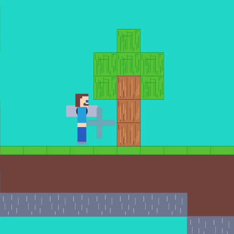 Minecraft test by @DailyGames2XKU