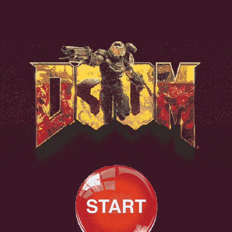 3D Doom in castle 8k (real) (not fake) by @chrisky8611