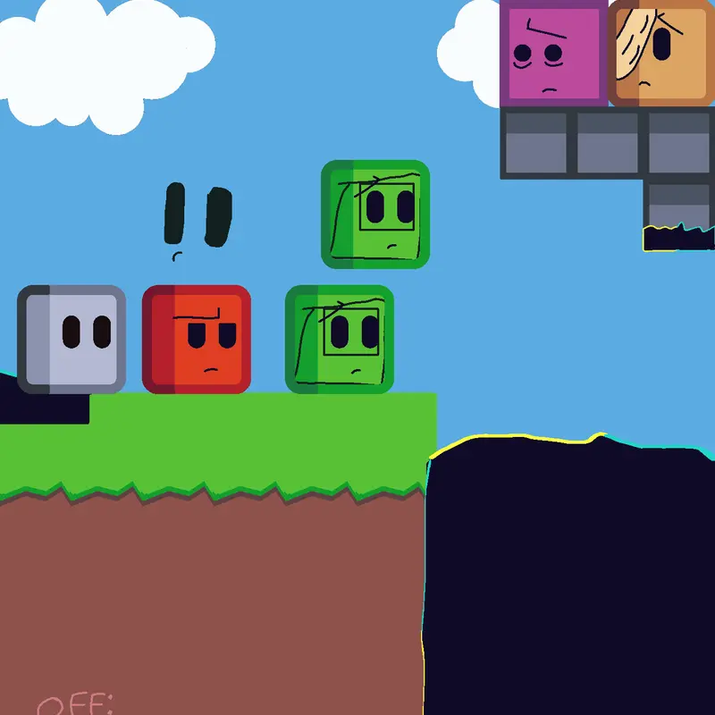 Pibby glitch darkness by @PetarCaravesa