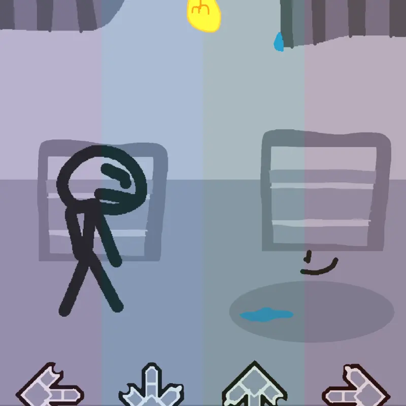 Angry stickman vs bf by @coolguy423