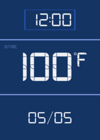 Outside Temperature °F