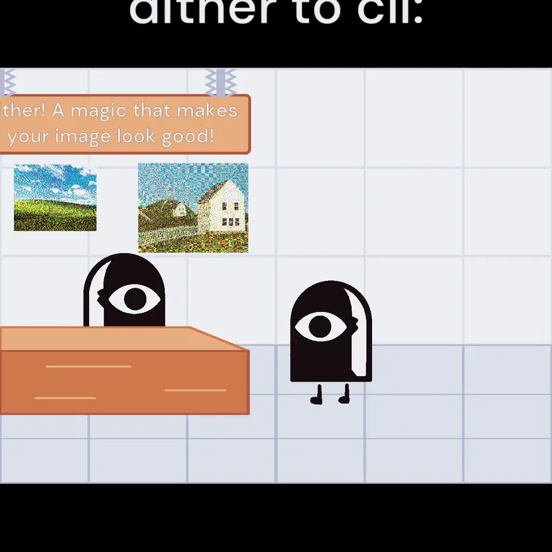 Moving dithering to cli: by @AbsoluteRavioli
