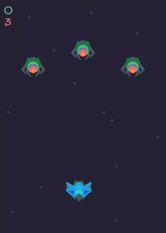 Space shooter by @WazIhere
