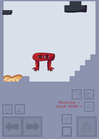 take care a sausage monster