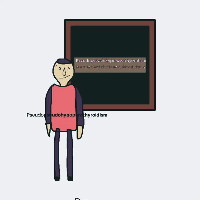 Pseudopseudohypoparathyroidism by @blueA1