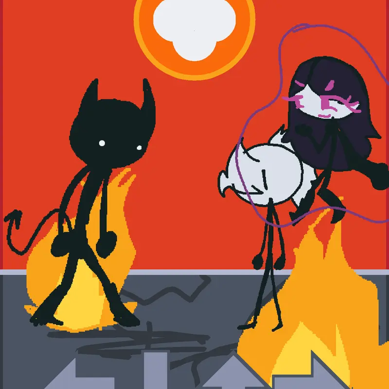 Peanut & Jim VS Proto by @Kayritic