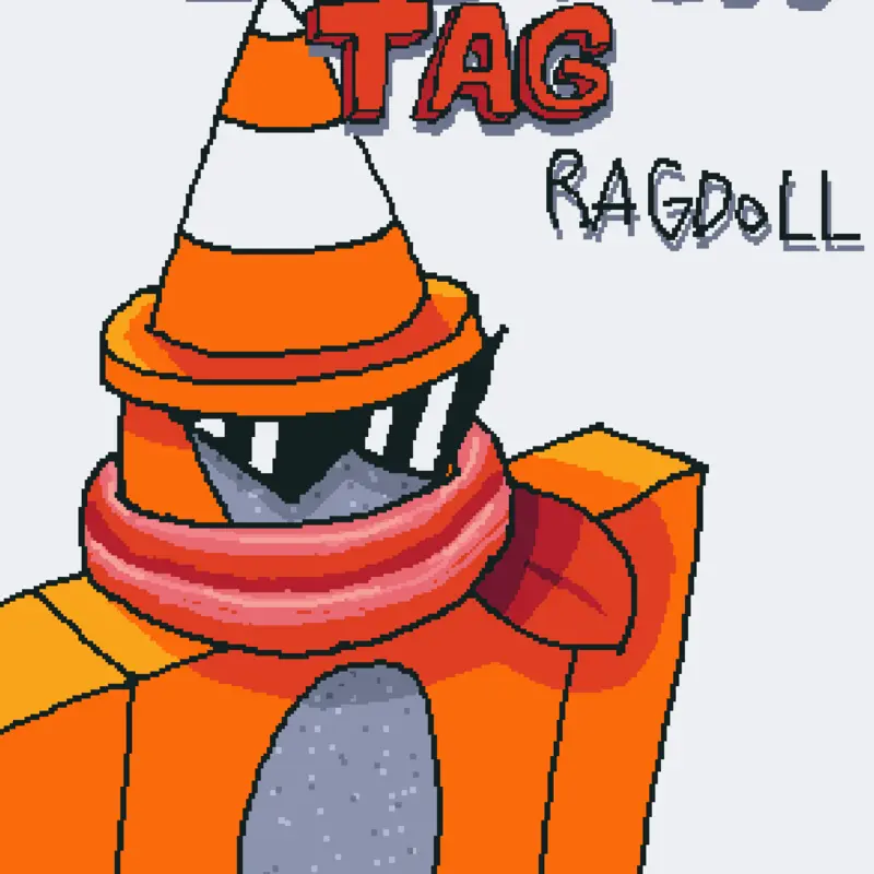 Baboon tag ragdoll by @nlb
