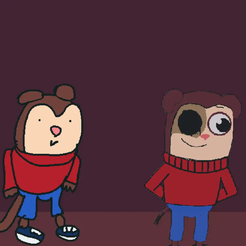 Max is scared on evil max by @twistedtoesv7