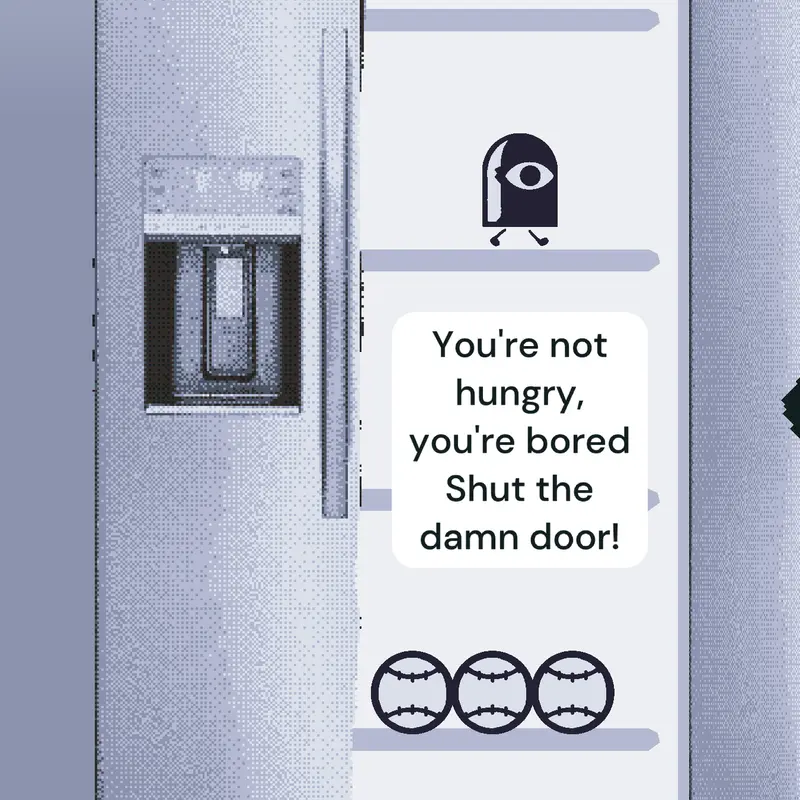 I just wanted some food 🥀 by @LegacyDuding