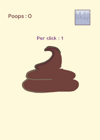 Click the poop!