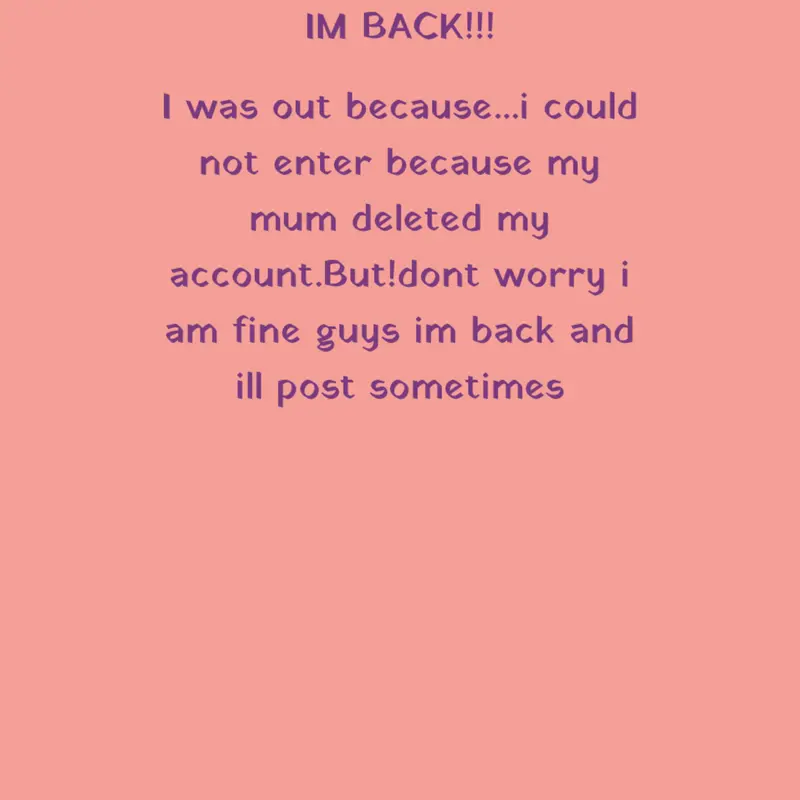 Hey look! im back by @olajjj2