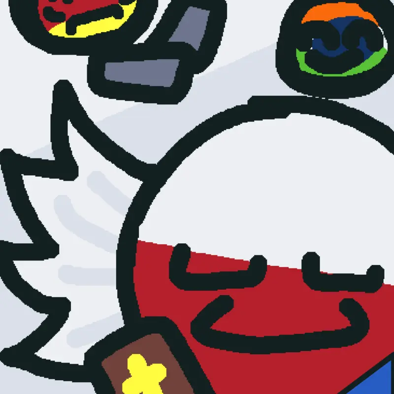 puzzle countryballs by @countryball_empiree