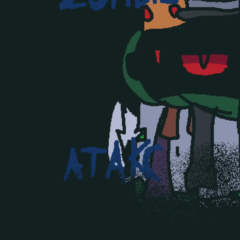 Atack zombie by @omamacita