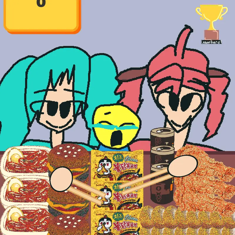Mukbang miku teto by @Mukbang--rumi