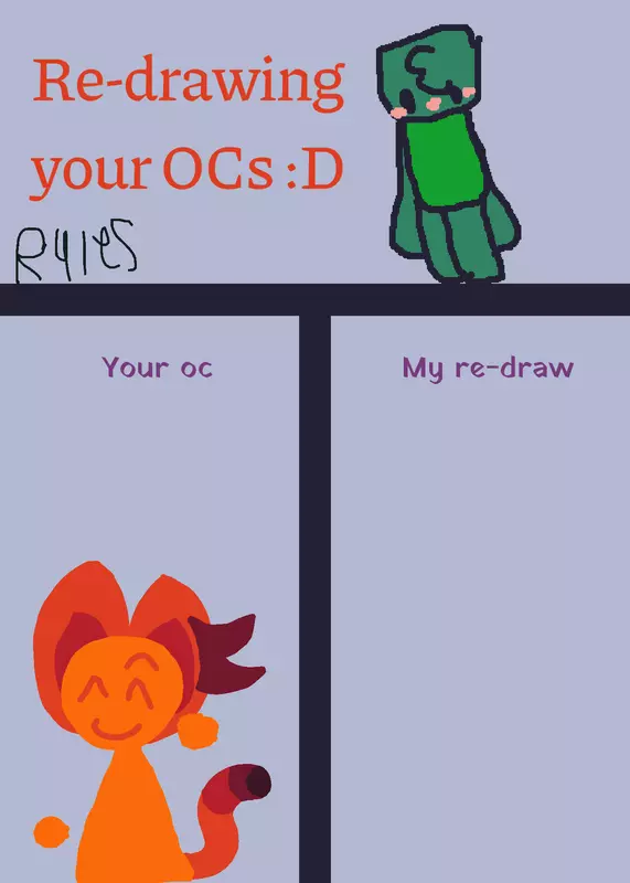 My oc! by @TADCat