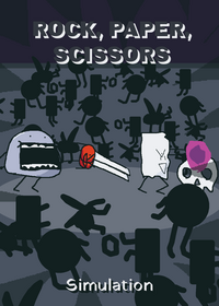 rock paper scissors simulation
