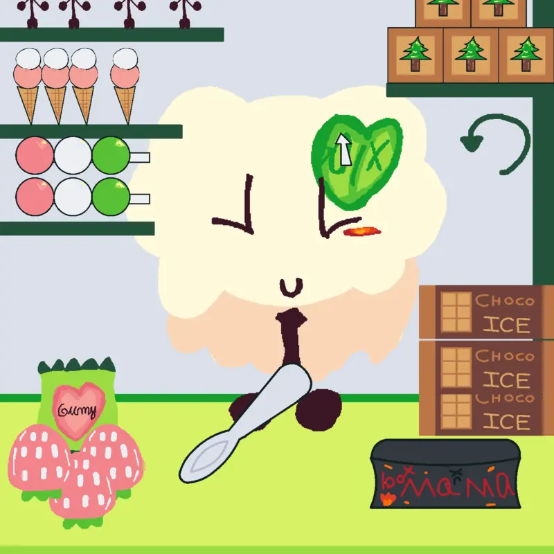 Mandy the mashmellow!! °□° by @V4NESA_-