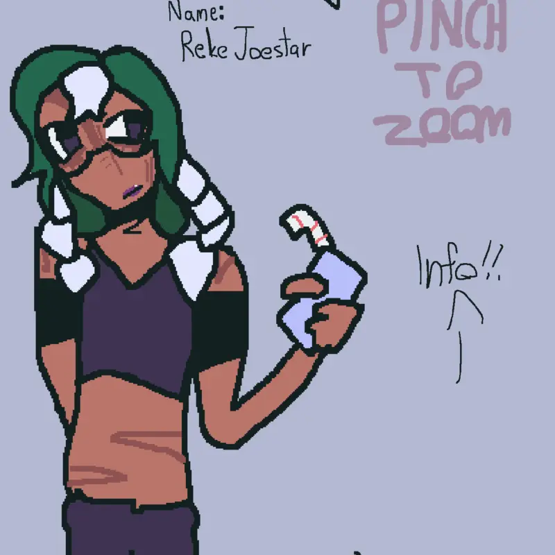 Jojos peak oc by @NeonK3lls