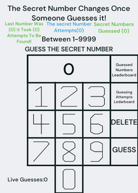Guess The Secret Number!