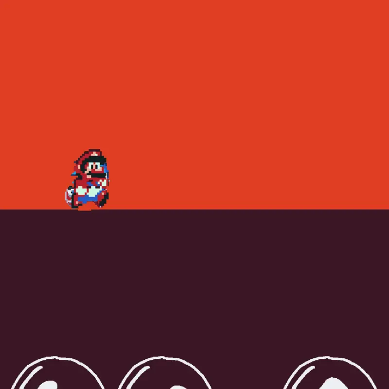 RUN MARIO RUN!!!!!! by @Reubz_daidiot