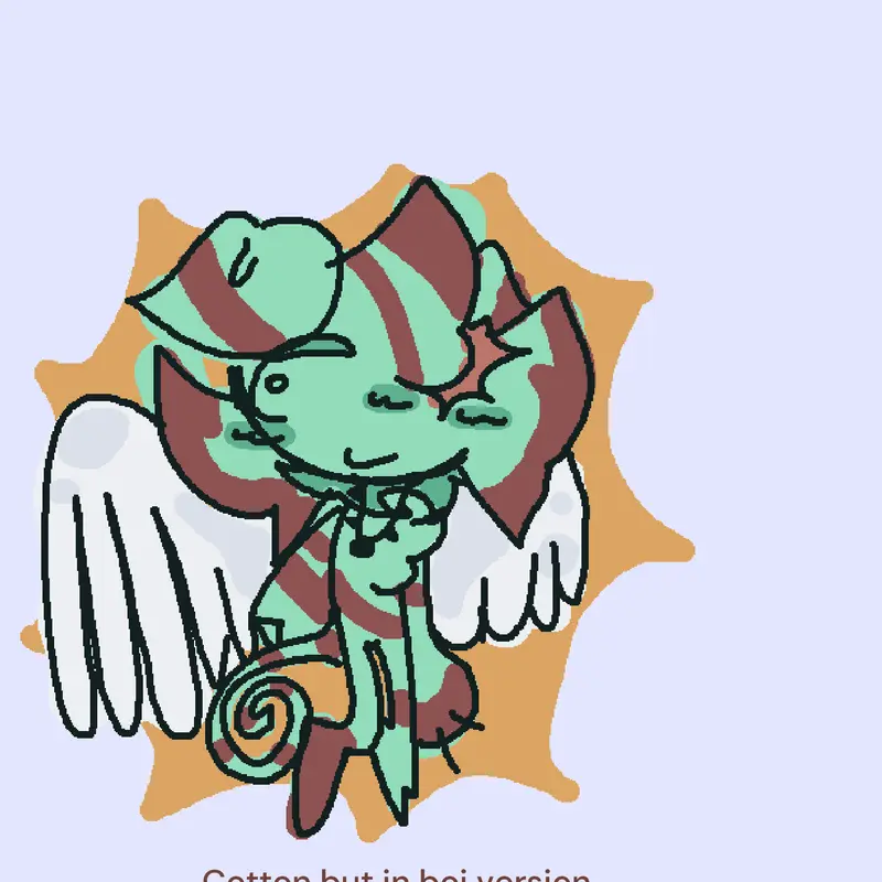 Draw cotten in your style by @StarButterFly-Berry