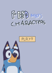 Feed Bluey's characters