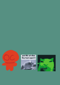 RED AND GREEN AND MR MOUSE