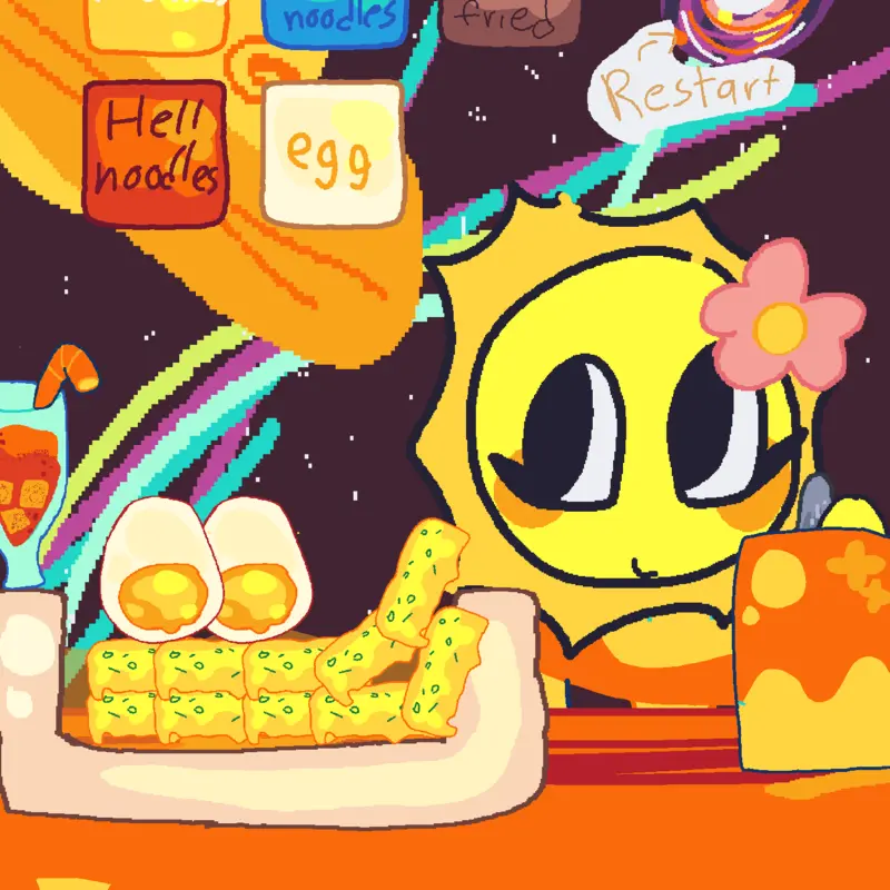 Mukbang with Sunny!! by @Izz_Zaira