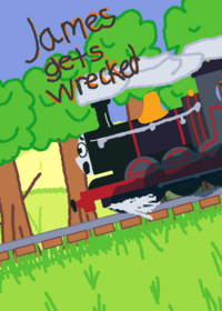 James gets wrecked