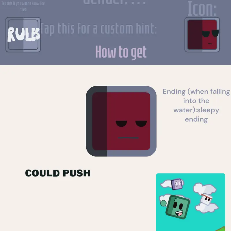 RED CUBE by @sillytime