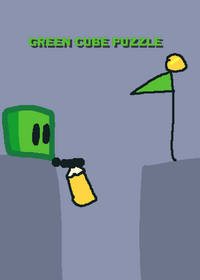 Green cube puzzle