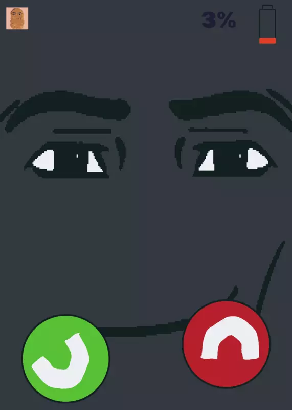 EVIL MAN FACE RUNNING by @Jugesegnub_Xuzeke