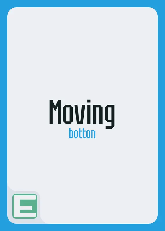 Moving button game by @_Plant