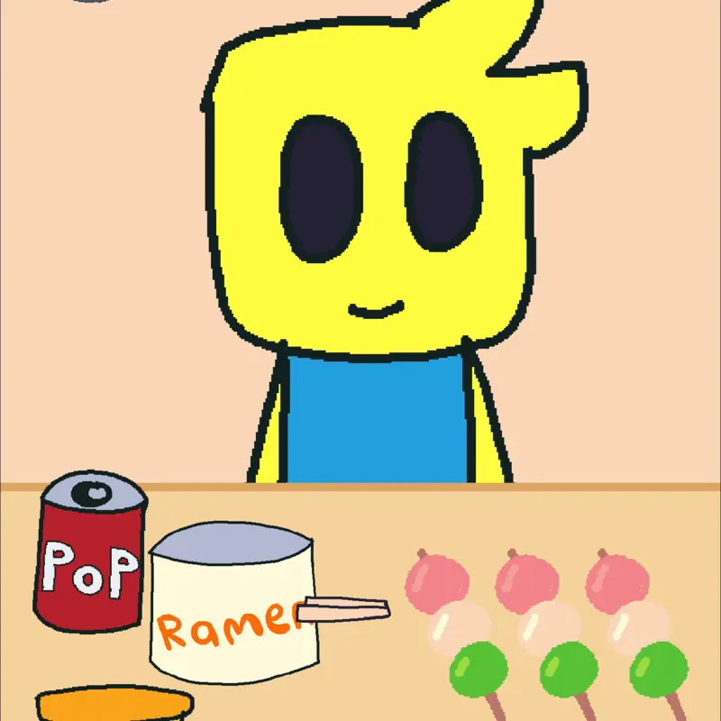 Mukbang With angel by @cutemani