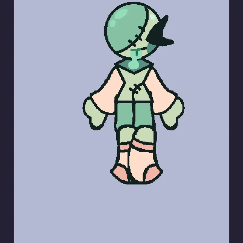 zombie ragell by @-_S1lly_z0mb13_-