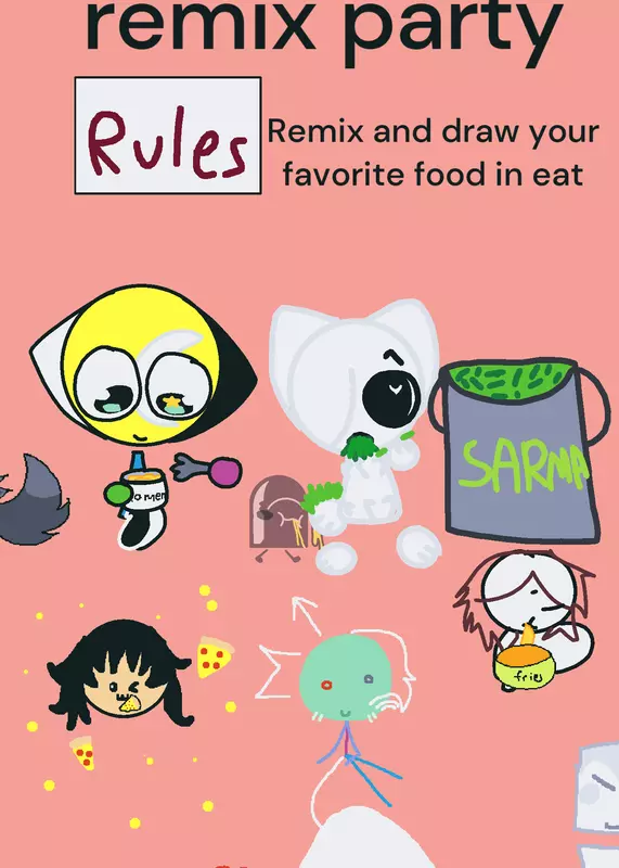 Eating Remix Party, I'm the duck 🦆🍲 by @EtMilBilTe