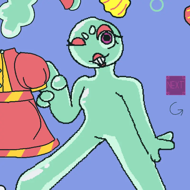 Dandy's World Dress Up Puzzle by @Scung_Kitty