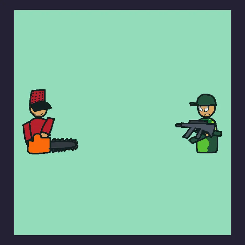 People battle by @persononcastle2763