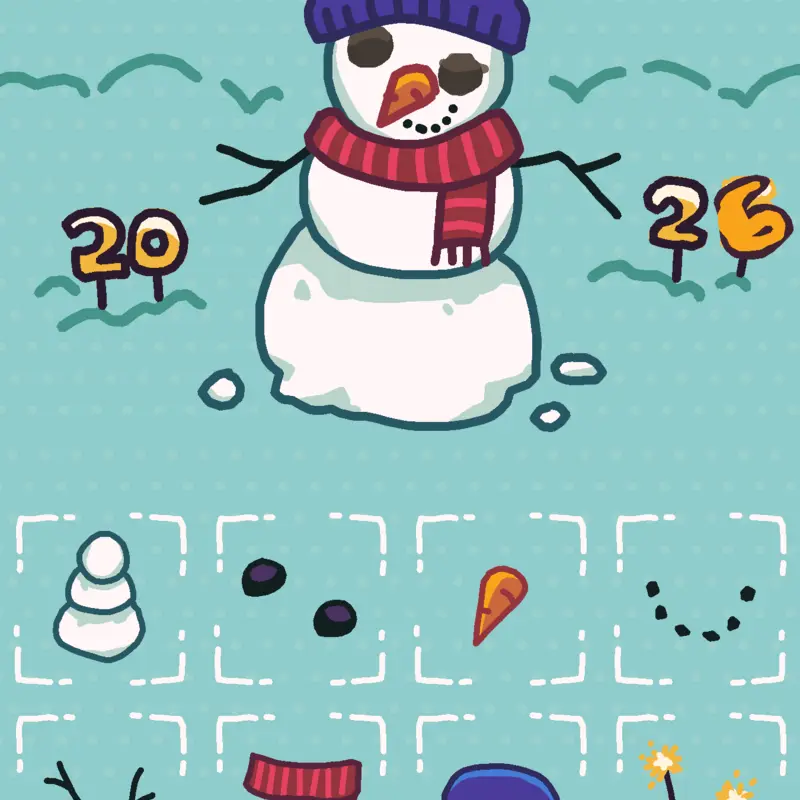 Decora tu muñeco de nieve! by @lafandecosmo