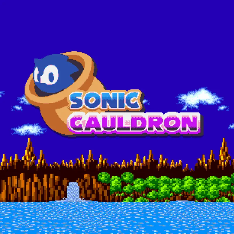 Sonic Cauldron 2D by @toupee