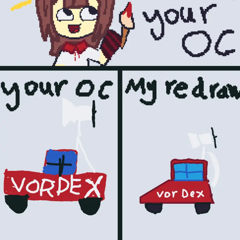Oc redraw by @young_gold