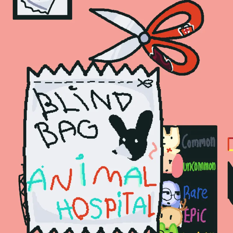 animal hospital blind box plushies by @rainbow357