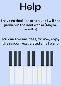 Help, I need ideas?