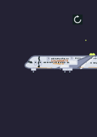 Plane crash test