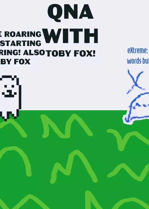 Qna with Toby fox! by @chickenthedud
