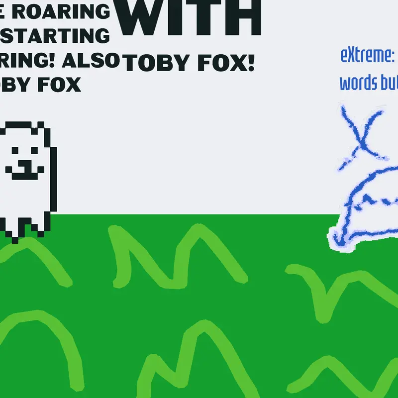 Qna with Toby fox! by @-_E-1_-