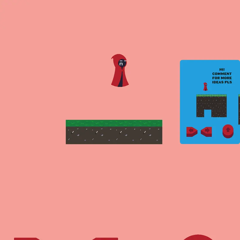 A simple platformer. by @lizardsplay