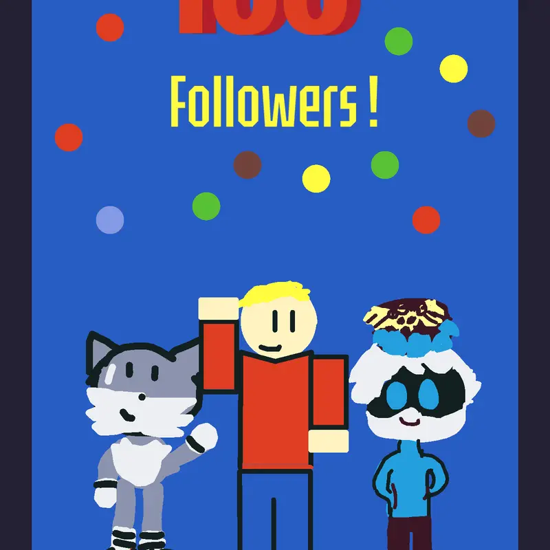 Thank you for 100 followers ! by @FPUNIVERSE