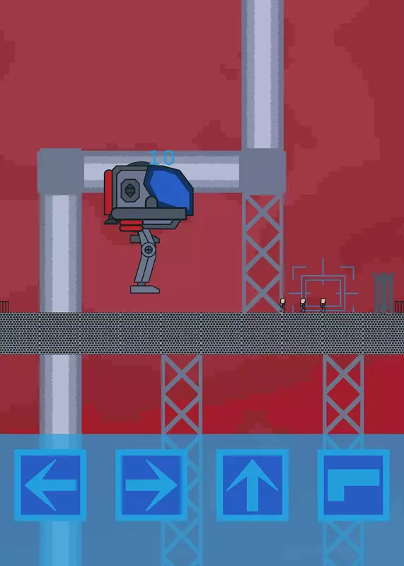 Unfinished mech game by @TheMartian